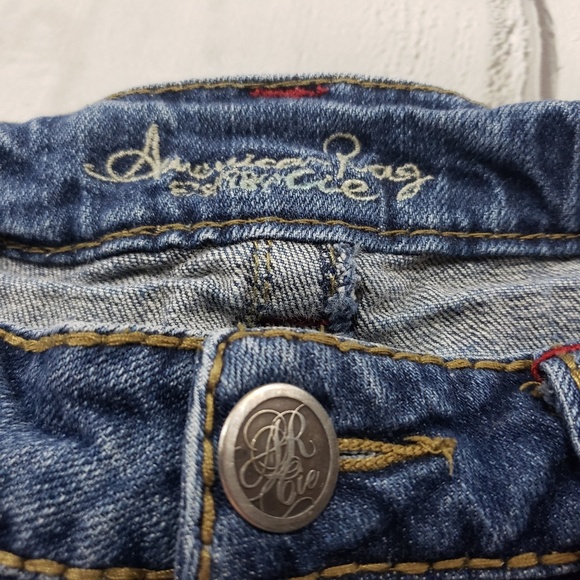 American Rag Shorts Size 3 CIE Womens Blue Denim - Picture 3 of 4